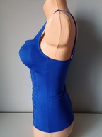 Śliczny kostium tankini góra M&S 02615 COBALT UK 10 EUR 38