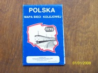 POLSKA MAPA SIECI KOLEJOWEJ 2001/2002 Praca zbiorowa