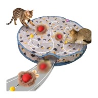 ZABAWKA DLA KOTA INTERAKTYWNA - AUTOMATYCZNA MATA POLOWANIE UCIEKA