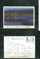 K16881)Hizpania: Gran Canaria, Playa del Ingles, wyslany 1992
