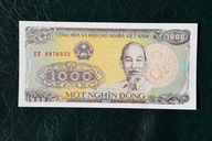 Banknot Wietnam 1000 Dong 1988 rok stan 1 !!!