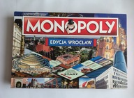 MONOPOLY WROCŁAW, POLSKA EDYCJA, SUPER STAN, JAK NOWA, KOMPLETNA