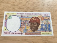 Gwinea Równikowa - 5000 franków - UNC