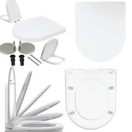 DEWSKA SEDESOWA KLOZETOWA WC WOLNOOPADAJĄCA WYPINANA ANTYBAKTERYJNA