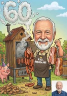 Twoja KARYKATURA HOBBY ze Zdjęcia A3 + Ramka Gratis Prezent Urodziny