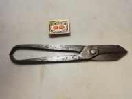 Stare markowe nożyce do blachy R. MATHER & SON SHEFFIELD - HAND FORGED