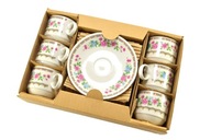 STARE CHINY ZESTAW FILIŻANKI DO MOKKI NIE UŻYWANE KOMPLET 6 szt.