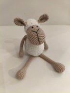 OWCA owieczka szydełko maskotka zabawka prezent handmade amigurumi ręcznie