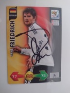 Karta panini autograf Niemcy World Cup Africa 2010 Arne Friedrich