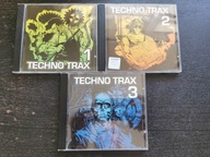 3xCD TECHNO TRAX SNAKE'S MUSIC PART 1, 2, 3