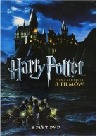 HARRY POTTER KOMPLETNA KOLEKCJA 1-8 / 8 X DVD CAŁOŚĆ W FOLII