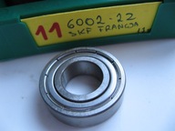 11. Łożysko toczne kulkowe SKF 6002Z prod. FRANCJA