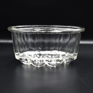 Szklana miska szkło vintage lata 70 prl ppr home decor interior desing