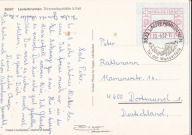 Szwajcaria , Pocztówka z obiegu pocztowego,z automatu, Mi.3 , 1982