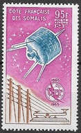 Somalia fran. xx tel559 UIT satelity kosmos MNH VF 20euro