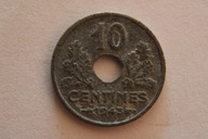10 CENTIMES 1943 R. FRANCJA - HZ15