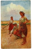 PIOTROWSKI ŻNIWIARKI ŻNIWA POLSKA WIEŚ