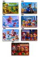 Puzzle z imieniem personalizowane Psi Patrol Boże Narodzenie Urodziny