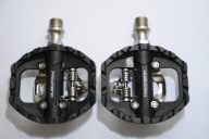 JA28 Pedały rowerowe PROMEND PD-F91 zatrzaskowe SPD platformowe uniwersalne