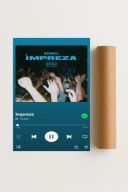 Plakat bez ramy 40x50cm Impreza Sobel, rap, muzyka | Pomysł na Prezent