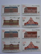 NRD - budynki pocztowe - Mi. 3067-70 + czwórka **