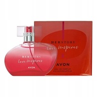 Woda perfumowana HerStory Love Inspires Avon opakowanie w folii