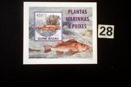 Ryby , Guine-Bissau , MNH cięty