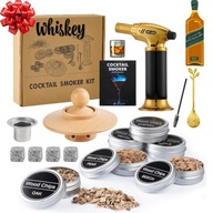 Zestaw Do Wędzenia Koktajli WHISKY – Głęboki Aromat Whisky w 10 Sekund