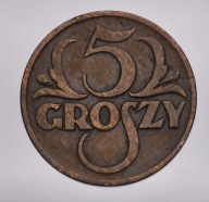 II RP, 5 GROSZY 1935 - ŁADNE
