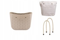 Torebka O bag Standard Foro Outlet Skalista organizer i dł naturalne Obag