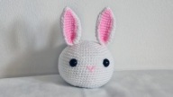 KRÓLIK amigurumi - Ręcznie robiony - Dekoracja Wielkanocna