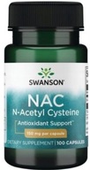 SWANSON NAC - N-Acetylo-L-Cysteina 150 mg (100 kaps.)