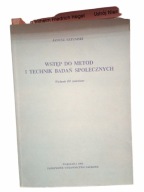 Wstęp do metod i technik badań społecznych Janusz Sztumski