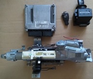 Mercedes 2.2 CDI W211 ZESTAW STARTOWY KOMPUTER BLOKADA KOLUMNA 2 KLUCZE 05r