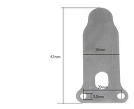 Blaszka zaworowa do kompresora 57mm