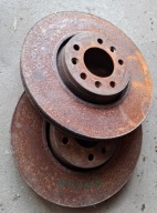 PEUGEOT 407 04-11 2.0 HDI TARCZA HAMULCOWA PRAWY LEWY PRZÓD