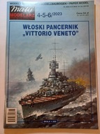 Włoski pancernik VITTORIO VENETO skala 1:300 Mały Modelarz numer 4-5-6/2023