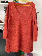 wyprzedaz W Pomarańczowy ażurowy warkocz Witteveen elegancki