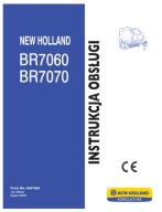 New Holland BR 7060, BR 7070 - instrukcja obsługi pras zwijających PL