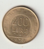 Wlochy 200 lirow 1978