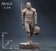 Geralt z Rivii- figurka wydruk 3D