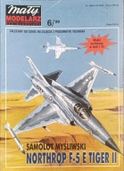 Mały Modelarz 6/1999 samolot F-5 E TIGER II