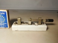 Stary przełącznik antenowy, HEBELEK antena ziemia, radio Pionier, Detefon