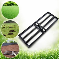 Ręczny niwelator terenu 120 na 30cm pod sianie trawy piaskowanie równanie