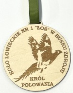 MEDAL MYŚLIWSKI KRÓL POLOWANIA BAŻANT