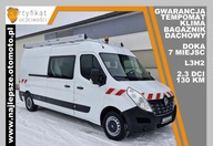 Renault Master, L3H2, BRYGADOWKA, 7 miejsc, DOKA, tempomat, klima, hak Gwa