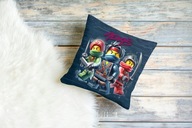 Poduszka prezent, z imieniem Lego Ninjago