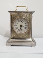 Stary budzik kareciak Junghans Jocker z około 1910r