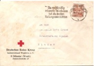 NIEMCY -koperta CZERWONY KRZYŻ -obieg 1948 rok