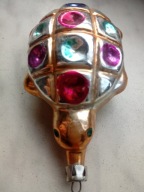 BOMBKA PRL - ZOLWIK - 4 SZTUKI , 10CM - PIEKNE UNIKATY